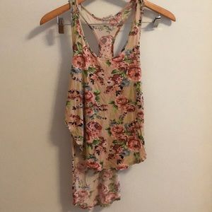 La hearts flowy tank